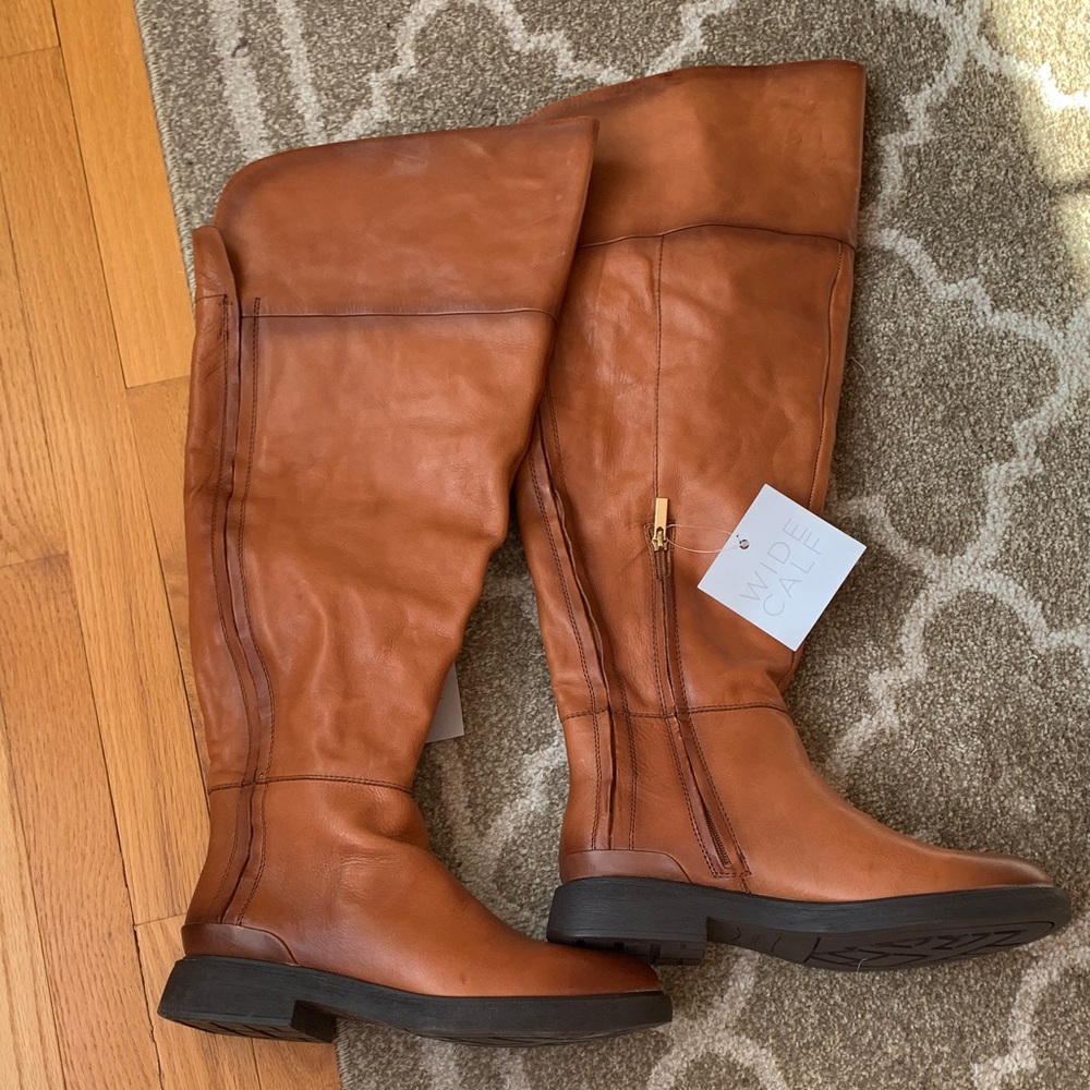🌟FRANCO SARTO BATTINA WIDE CALF TALL BOOTS🌟 - Picture 3 of 14